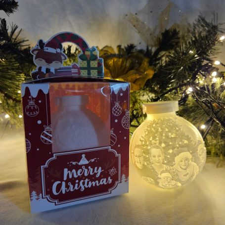 Gepersonaliseerde kerstbal
